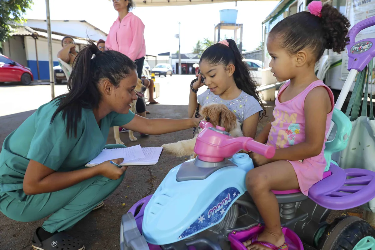 Hvep Móvel leva consultas veterinárias gratuitas para cães e gatos no Itapoã