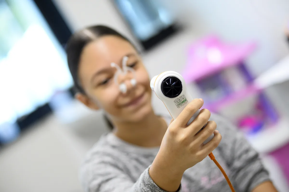 Espirometria infantil no Gama amplia diagnóstico de doenças respiratórias